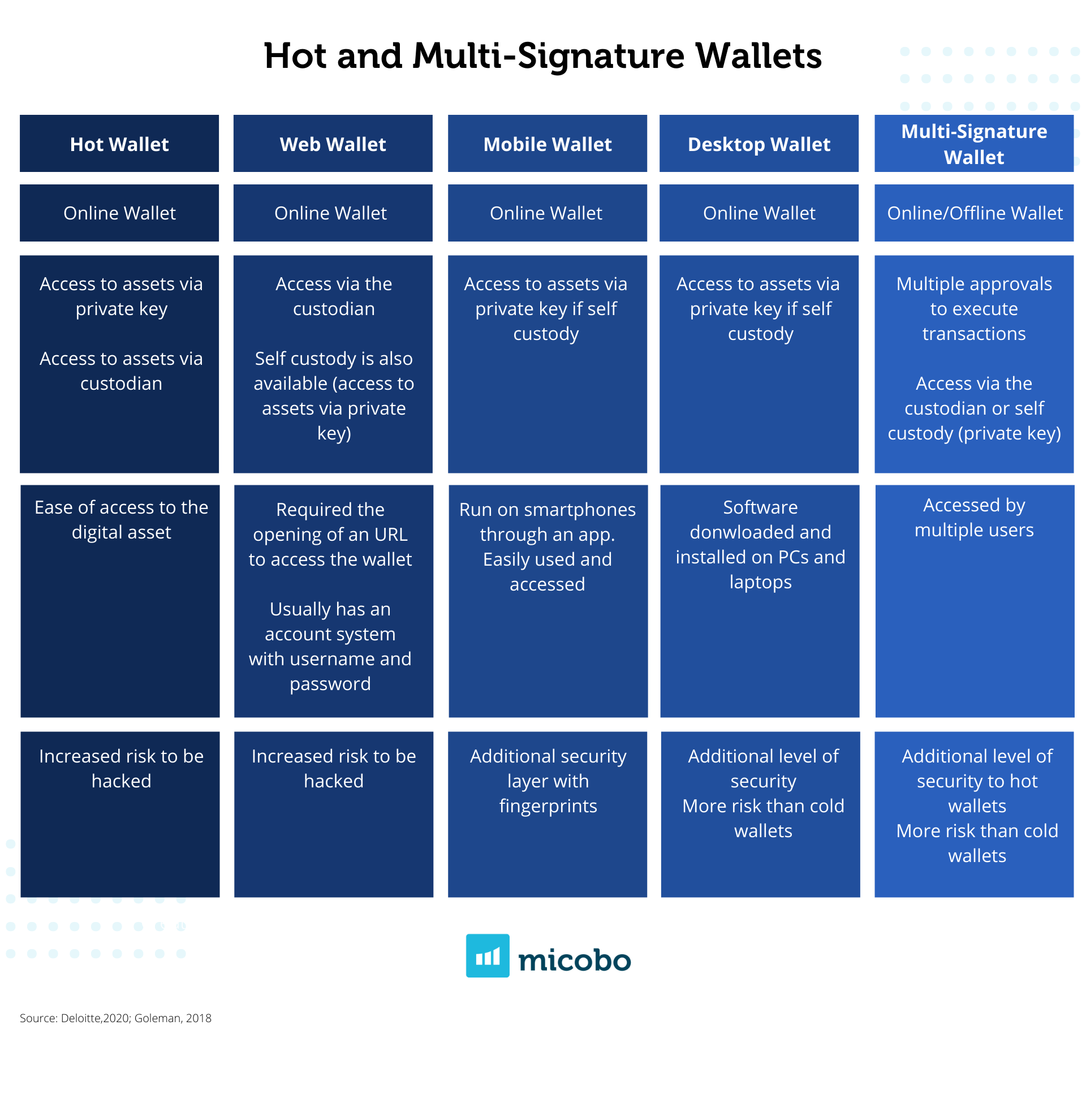 Hot and Multi-Signature Wallets
